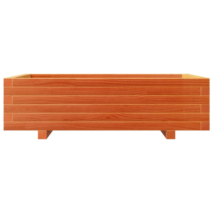 Jardinieră grădină, maro ceruit, 90x60x26,5 cm, lemn masiv pin - WALTI WALTI