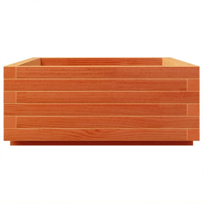Jardinieră grădină, maro ceruit, 90x60x26,5 cm, lemn masiv pin - WALTI WALTI