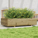 Jardinieră de grădină, 110x60x26,5 cm, lemn de pin impregnat - WALTI WALTI