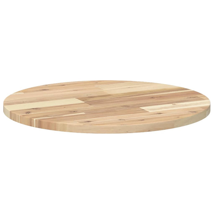 Blat de masă rotund, Ø50x2 cm, lemn masiv de acacia - WALTI WALTI