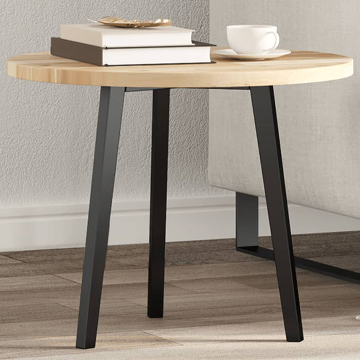 Blat de masă rotund, Ø50x2 cm, lemn masiv de acacia - WALTI WALTI
