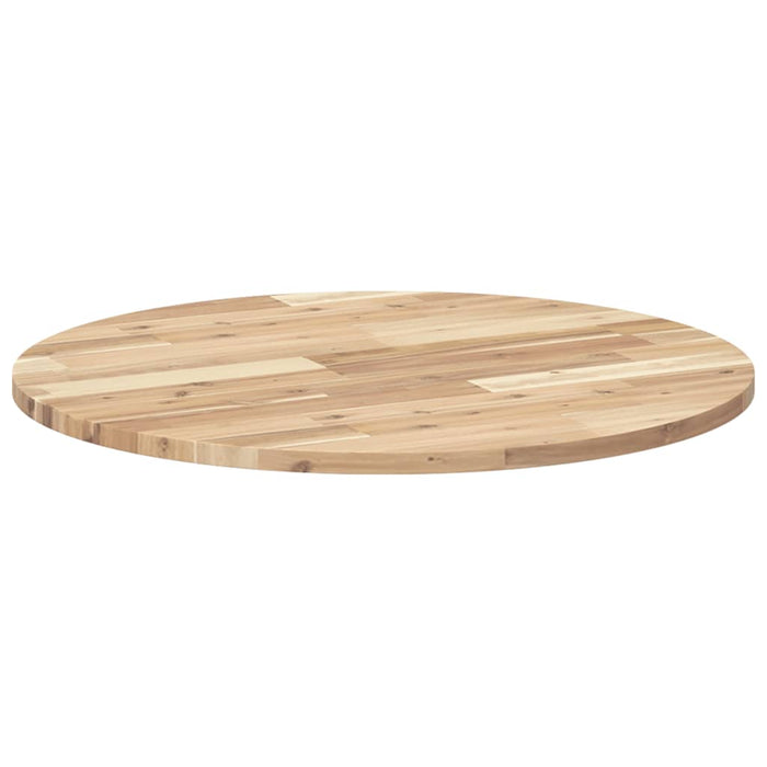 Blat de masă rotund, Ø70x2 cm, lemn masiv de acacia - WALTI WALTI
