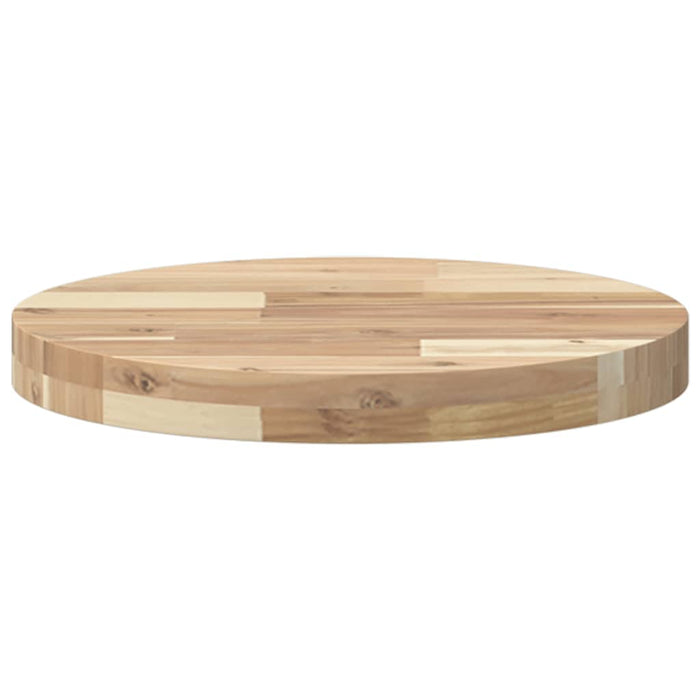 Blat de masă rotund, Ø40x4 cm, lemn masiv de acacia - WALTI WALTI