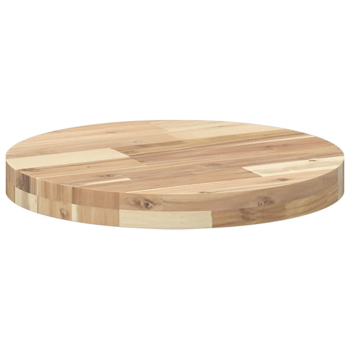 Blat de masă rotund, Ø40x4 cm, lemn masiv de acacia - WALTI WALTI