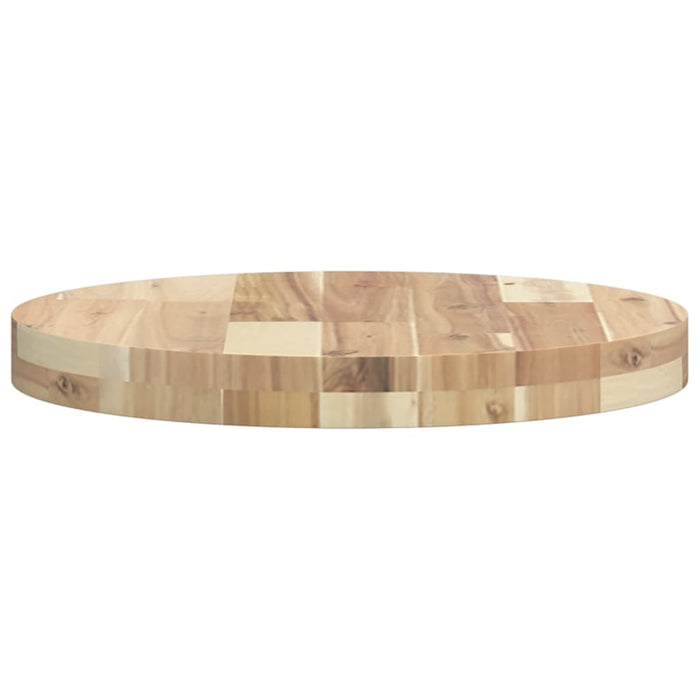 Blat de masă rotund, Ø40x4 cm, lemn masiv de acacia - WALTI WALTI
