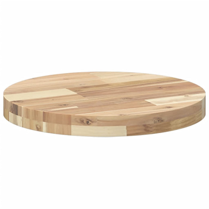 Blat de masă rotund, Ø40x4 cm, lemn masiv de acacia - WALTI WALTI