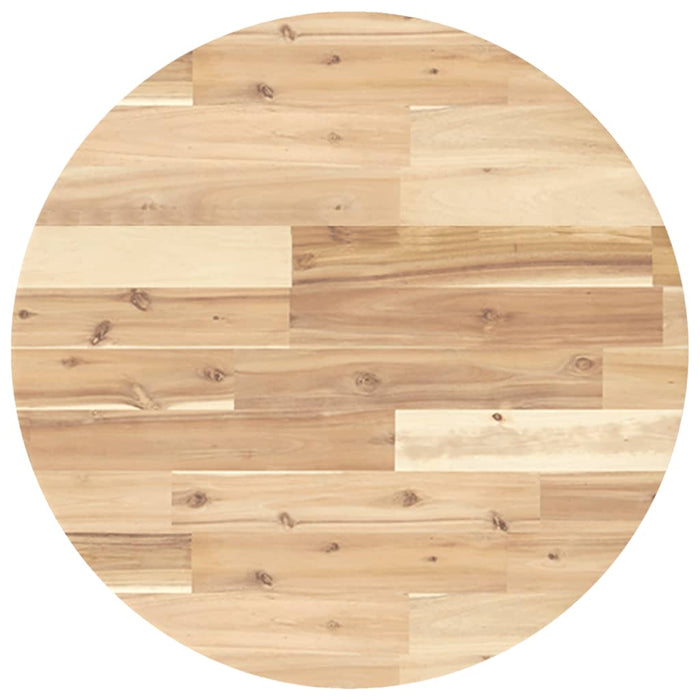 Blat de masă rotund, Ø60x4 cm, lemn masiv de acacia - WALTI WALTI