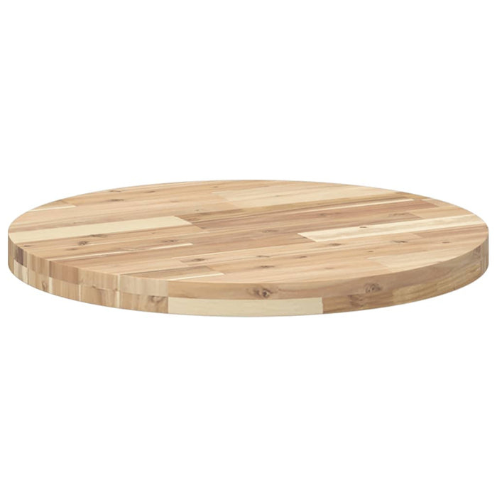 Blat de masă rotund, Ø60x4 cm, lemn masiv de acacia - WALTI WALTI