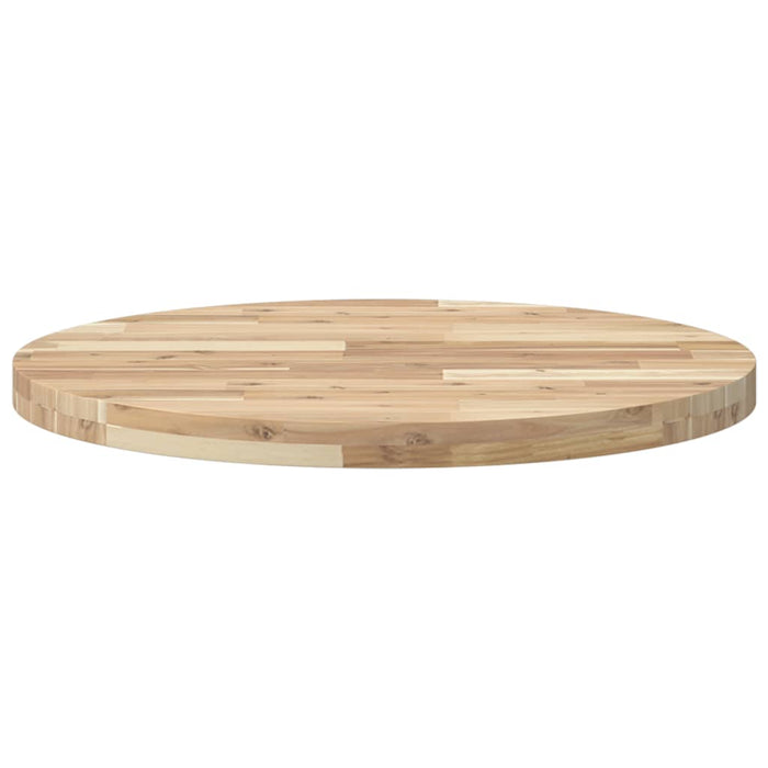 Blat de masă rotund, Ø70x4 cm, lemn masiv de acacia - WALTI WALTI
