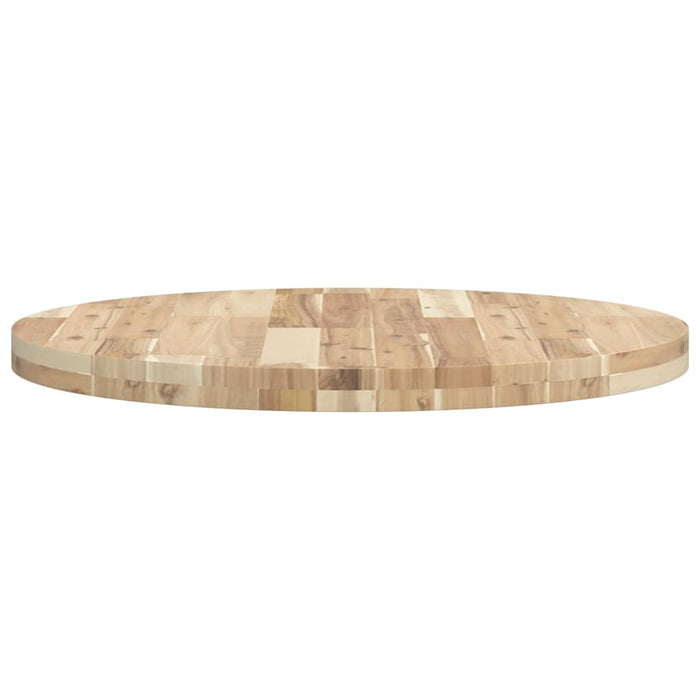 Blat de masă rotund, Ø70x4 cm, lemn masiv de acacia - WALTI WALTI