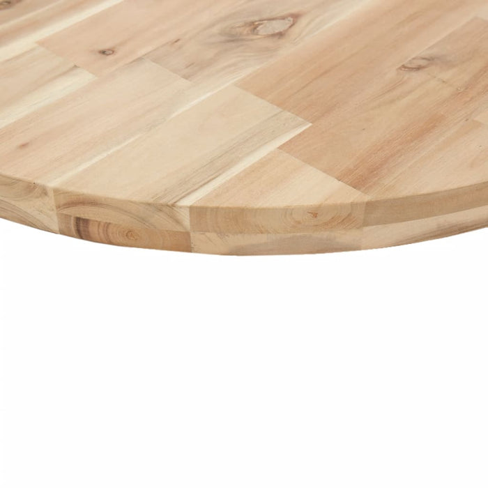 Blat de masă rotund, Ø70x4 cm, lemn masiv de acacia - WALTI WALTI