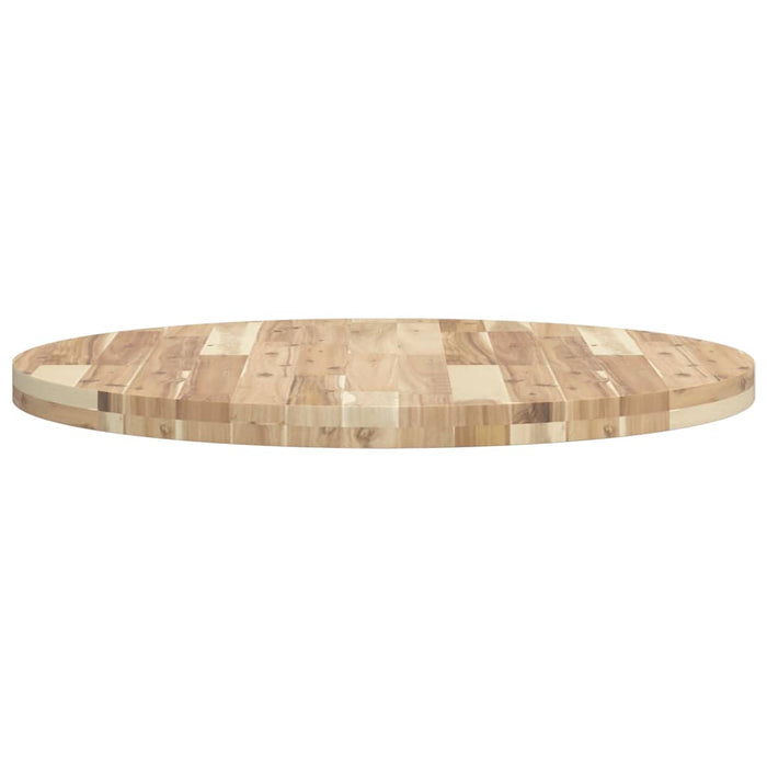 Blat de masă rotund, Ø80x4 cm, lemn masiv de acacia - WALTI WALTI