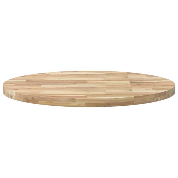 Blat de masă rotund, Ø90x4 cm, lemn masiv de acacia - WALTI WALTI