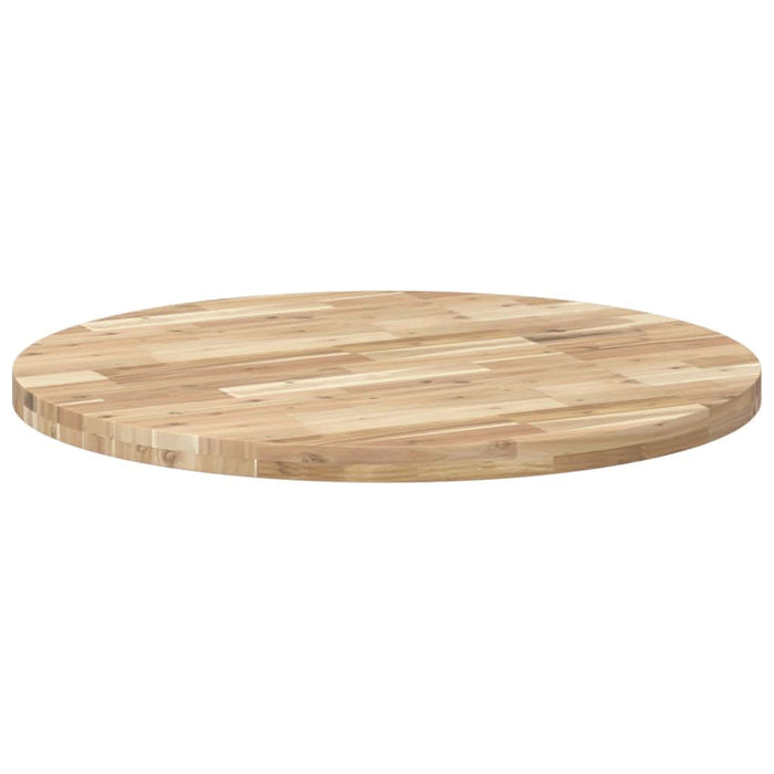 Blat de masă rotund, Ø90x4 cm, lemn masiv de acacia - WALTI WALTI