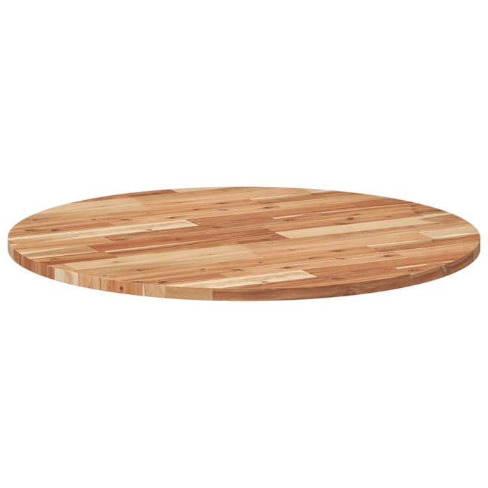 Blat de masă rotund, Ø80x2 cm, lemn masiv de acacia - WALTI WALTI