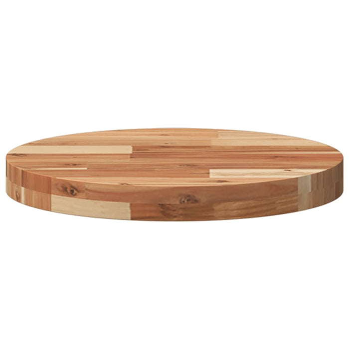 Blat de masă rotund, Ø40x4 cm, lemn masiv de acacia - WALTI WALTI