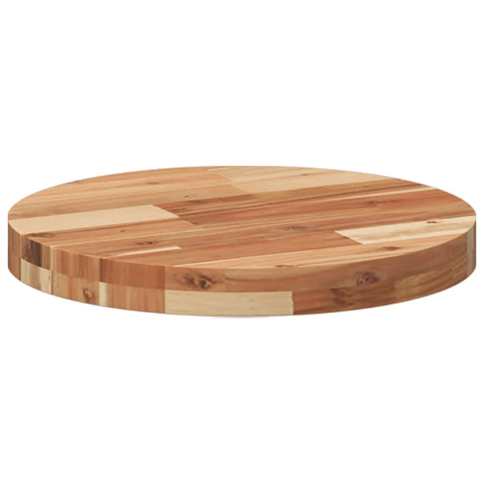 Blat de masă rotund, Ø40x4 cm, lemn masiv de acacia - WALTI WALTI