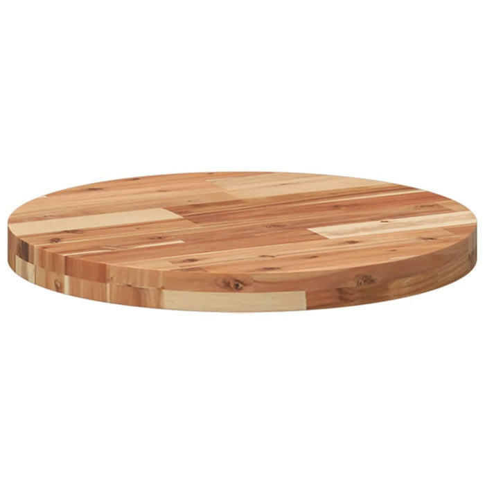 Blat de masă rotund, Ø50x4 cm, lemn masiv de acacia - WALTI WALTI
