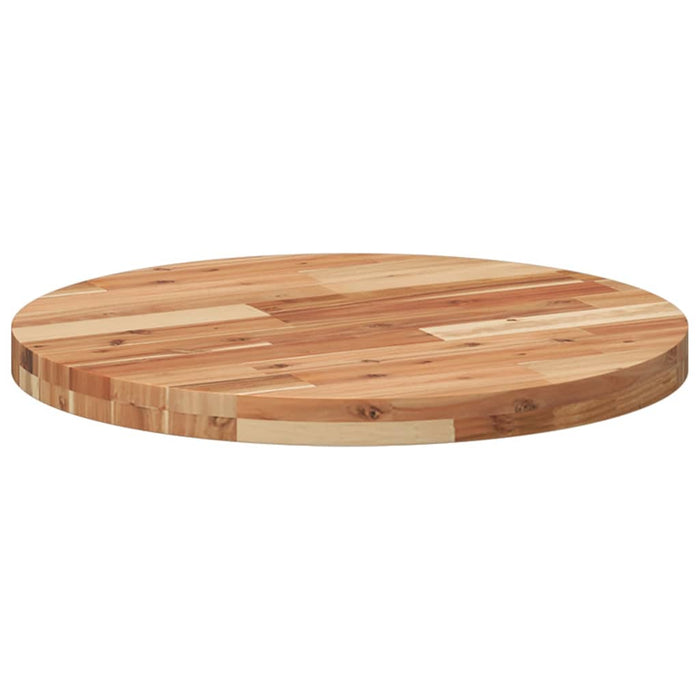 Blat de masă rotund, Ø60x4 cm, lemn masiv de acacia - WALTI WALTI
