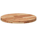 Blat de masă rotund, Ø60x4 cm, lemn masiv de acacia - WALTI WALTI