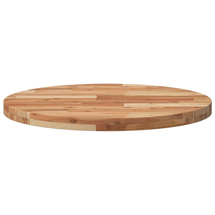 Blat de masă rotund, Ø70x4 cm, lemn masiv de acacia - WALTI WALTI