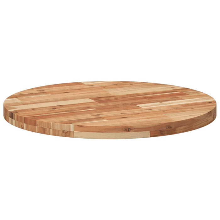 Blat de masă rotund, Ø70x4 cm, lemn masiv de acacia - WALTI WALTI