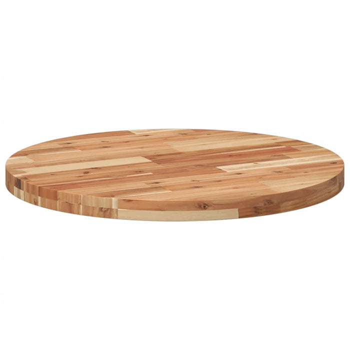 Blat de masă rotund, Ø70x4 cm, lemn masiv de acacia - WALTI WALTI