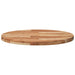 Blat de masă rotund, Ø80x4 cm, lemn masiv de acacia - WALTI WALTI