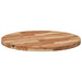Blat de masă rotund, Ø80x4 cm, lemn masiv de acacia - WALTI WALTI