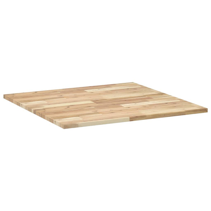 Blat de masă pătrat, 80x80x2 cm, lemn masiv de acacia - WALTI WALTI