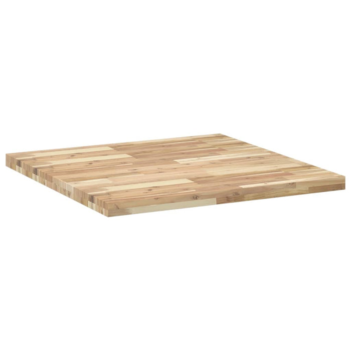 Blat de masă pătrat, 80x80x4 cm, lemn masiv de acacia - WALTI WALTI