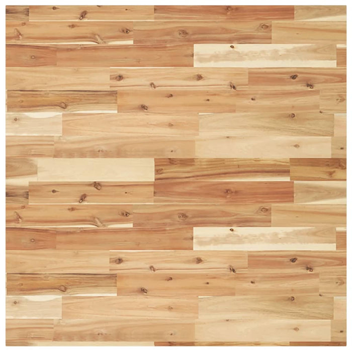 Blat de masă pătrat, 80x80x2 cm, lemn masiv de acacia - WALTI WALTI