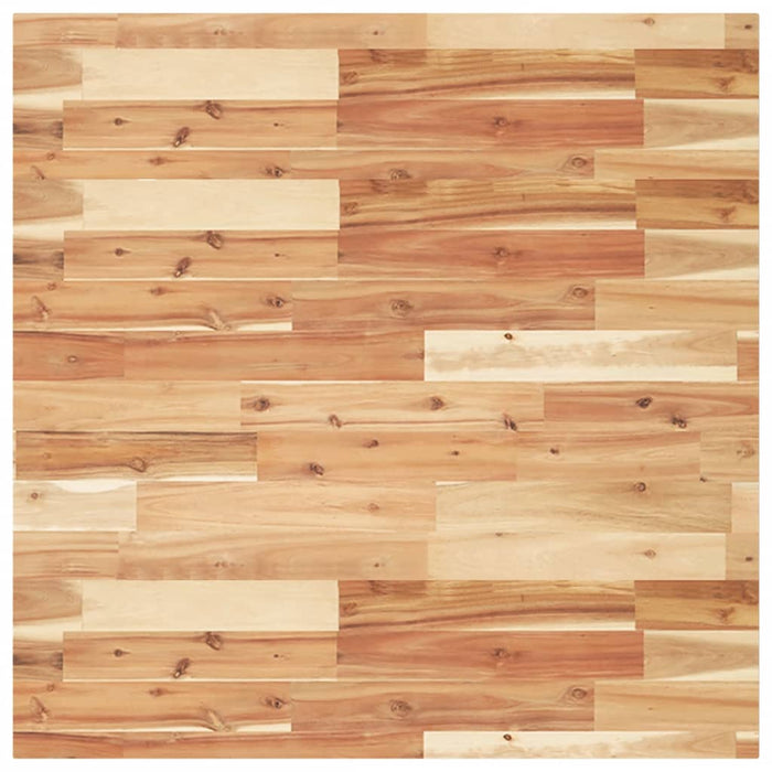 Blat de masă pătrat, 80x80x4 cm, lemn masiv de acacia - WALTI WALTI