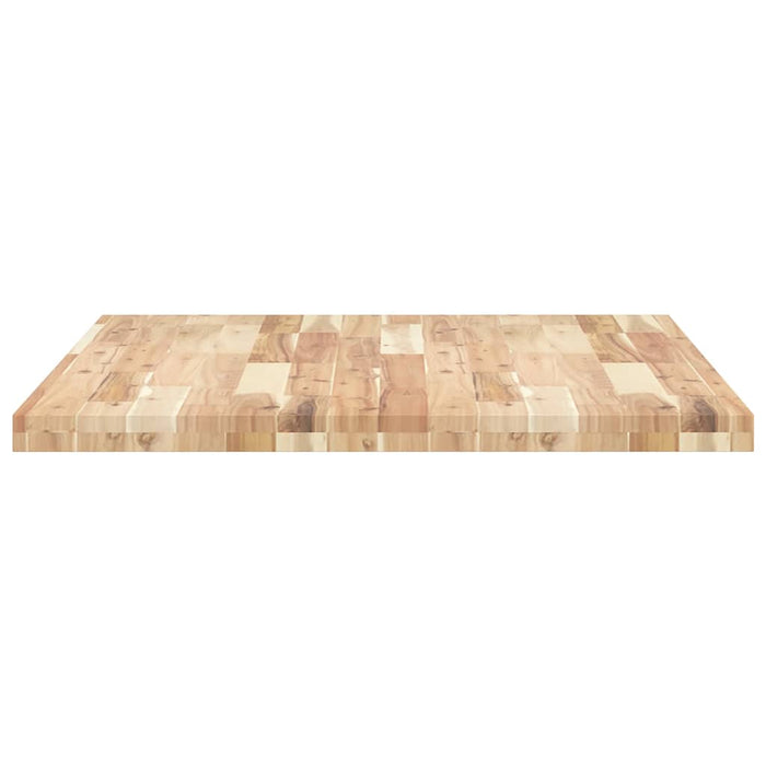 Blat de masă, 100x80x4 cm, dreptunghiular, lemn masiv de acacia - WALTI WALTI