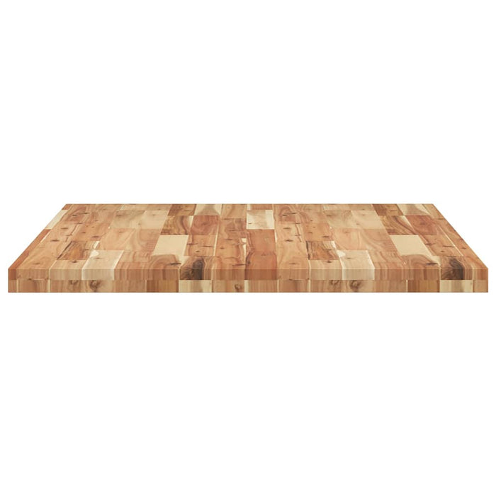 Blat de masă, 100x80x4 cm, dreptunghiular, lemn masiv de acacia - WALTI WALTI