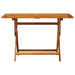 Set mobilier de grădină 5 piese textil bej/lemn masiv - WALTI WALTI