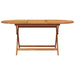 Set mobilier de grădină 7 piese textil alb crem/lemn masiv - WALTI WALTI