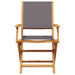 Set mobilier de grădină 7 piese textil antracit/lemn masiv - WALTI WALTI