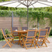 Set mobilier de grădină 7 piese textil antracit/lemn masiv - WALTI WALTI