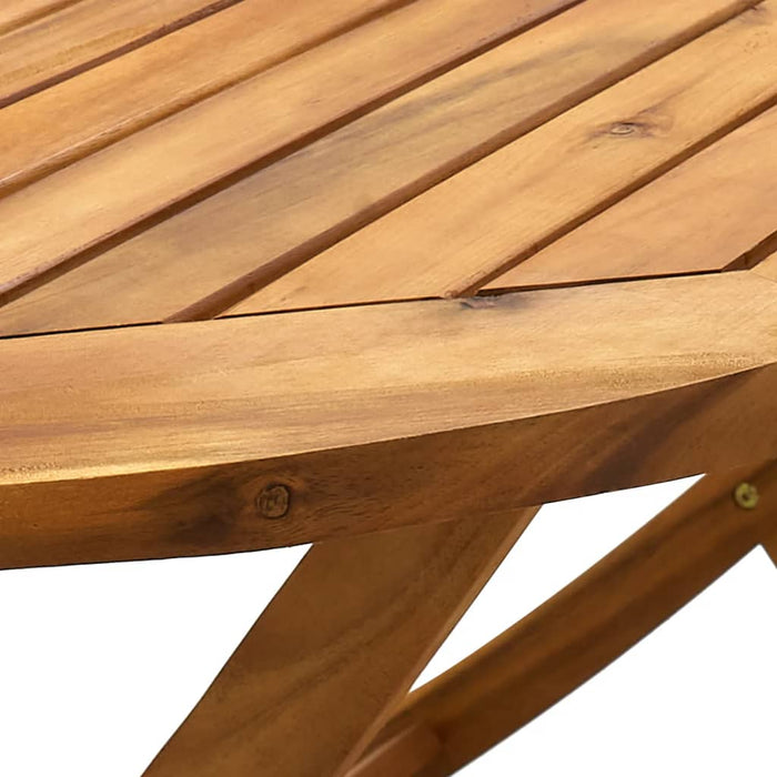 Set mobilier de grădină 7 piese textil taupe/lemn masiv - WALTI WALTI