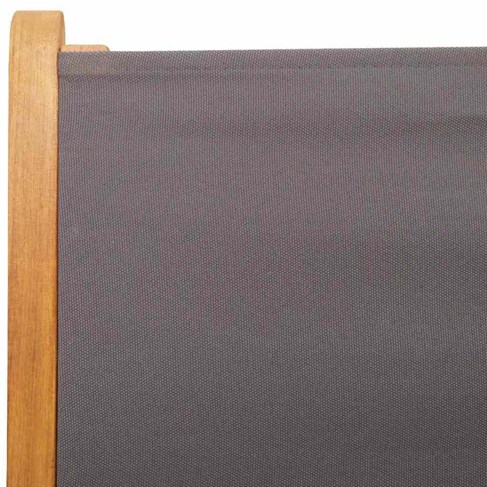 Set mobilier de grădină 7 piese textil antracit/lemn masiv - WALTI WALTI