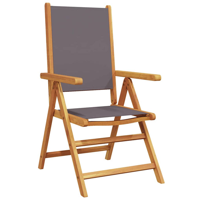 Set mobilier de grădină 7 piese textil antracit/lemn masiv - WALTI WALTI