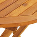 Set mobilier bistro, 3 piese, textil alb crem/lemn masiv - WALTI WALTI