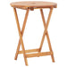 Set mobilier bistro, 3 piese, textil albastru alb/lemn masiv - WALTI WALTI