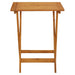 Set mobilier bistro, 3 piese, negru, poliratan și lemn masiv - WALTI WALTI