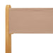 Set mobilier de grădină 5 piese textil taupe/lemn masiv - WALTI WALTI