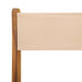 Set mobilier de grădină 5 piese textil bej/lemn masiv - WALTI WALTI
