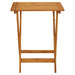 Set mobilier bistro, 3 piese, poliratan bej/lemn masiv - WALTI WALTI