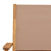 Set mobilier bistro, 3 piese, textil taupe/lemn masiv - WALTI WALTI