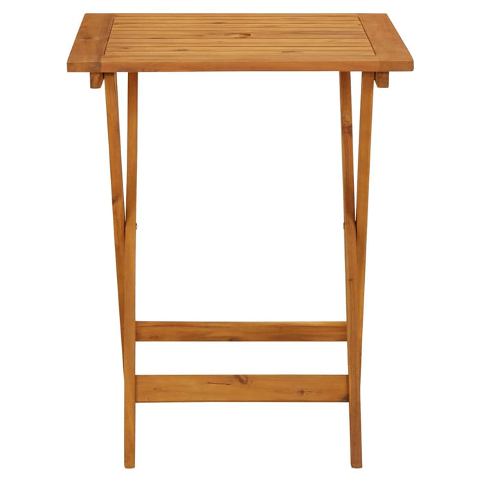 Set mobilier bistro, 3 piese, textil model frunze/lemn masiv WALTI
